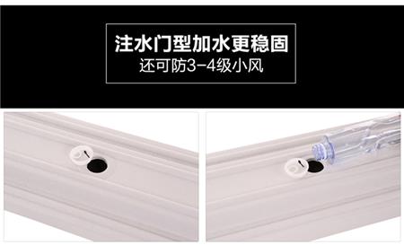 金色门型展架80x180展示架户外广告易拉宝黑色铁质门型展架挂画架